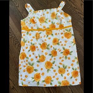R &K - Yellow floral Dress